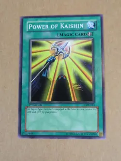 YuGiOh Power of Kaishin LOB-044 - 1st Edition Common - Never Played NM/M - Image 2