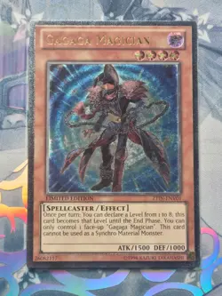ZTIN-ENV01 Gagaga Magician Ultimate Rare Limited Edition Near Mint YuGiOh TCG - Image 1