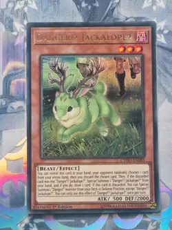 CYHO-EN085 Danger! Jackalope Ultra Rare 1st Edition Near Mint YuGiOh TCG - Image 1