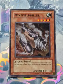 ANPR-EN034 Minefieldriller 1st Edition Super Rare Near Mint YuGiOh TCG - Image 1