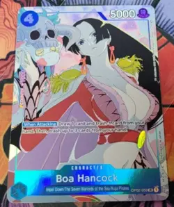 Boa Hancock Gift Collection 2023 OP02-059 Alt Art Holo Foil Rare One Piece Card - Image 1