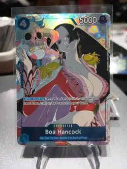 Boa Hancock Gift Collection 2023 OP02-059 Alt Art Holo Foil Rare One Piece Card - Image 1