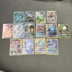 Pokemon TCG Illustration Rare Cards Bundle -14 Cards - Image 1