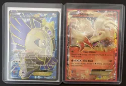 Pokemon TCG “EX” 2 Card Bundle Aegislash&Ninetales - Image 2
