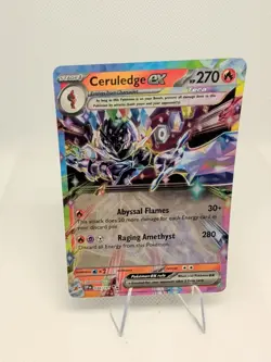 Pokemon Card Ceruledge EX 036/191 Double Rare Surging Sparks Near Mint - Image 1