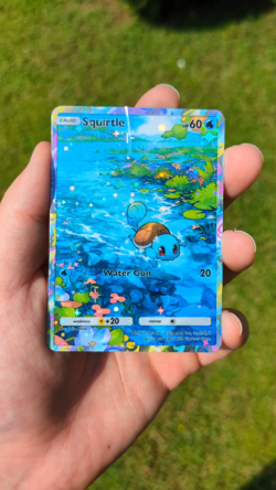 Squirtle proxy pocket card app tcg full art Genetic Apex set - Image 2