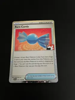 Rare Candy 191/198 Cosmos Holo Play Stamp Prize Pack Series 4 5 Trading Card - Image 1