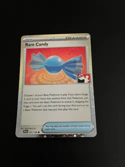 Rare Candy 191/198 Cosmos Holo Play Stamp Prize Pack Series 4 5 Trading Card - Image 2