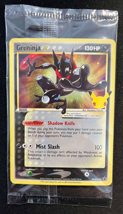 Greninja Gold Star SEALED - SWSH144 Sword Shield Black Star Promo Pokemon Card - Image 1