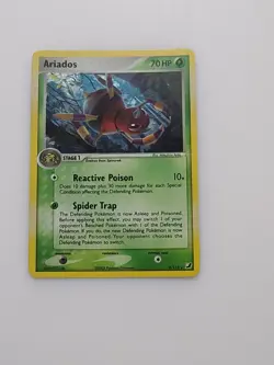 Ariados 2/115 - COSMO HOLO RARE - Unseen Forces - 2005 Pokemon Card - NM - Image 1