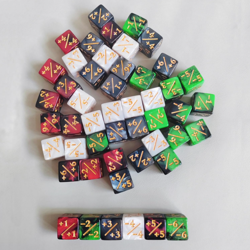 MTG Dice Counters 48 Piece Magic Gathering Token Sparkle Dice Set - Image 5
