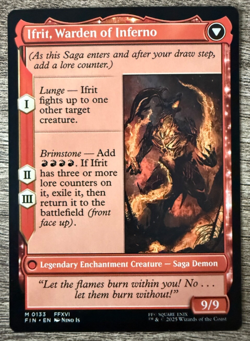 Clive, Ifrit's Dominant 0133, Final Fantasy MTG, Regular - Image 2
