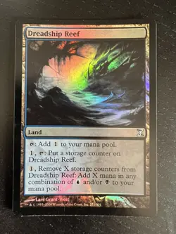 MTG FOIL - Dreadship Reef - Time Spiral - Near Mint - Image 1