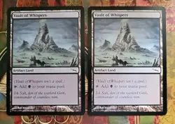 MTG Vault of Whispers x2 NM ~Mirrodin (Magic the Gathering)*Free Shipping* - Image 1