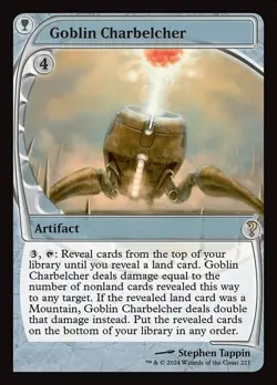 Goblin Charbelcher x1 1x Mystery Booster 2 Future Sight NM MTG - Image 1