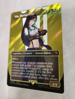 Magic:The Gathering - Final Fantasy - Tifa, Martial Artist Surge Borderless - NM - Image 2
