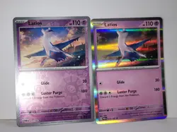 Latios 073/182 Holo Rare & Reverse Holo Paradox Rift Pokemon TCG - Image 1