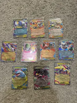 Pokemon TCG Mega Evolutions Mega EX Complete Set English NM - Image 1