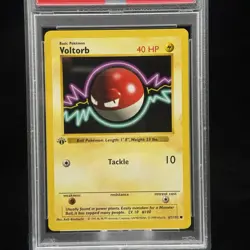 Voltorb #67 1st Edition Base Set 1999 Pokemon Game PSA 9 ⚡ - Image 2