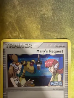 Mary's Request 86/115 Unseen Forces Stamped Reverse Holo Pokemon *NICE* - Image 2