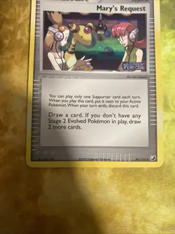Mary's Request 86/115 Unseen Forces Stamped Reverse Holo Pokemon *NICE* - Image 3