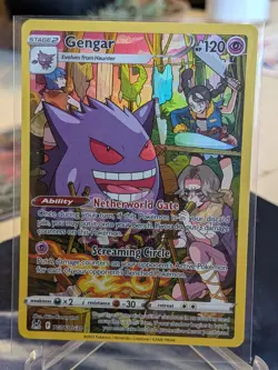 Pokemon Gengar TCG TG06/TG30 Lost Origin Trainer Gallery Holo Ultra Rare NM/M - Image 1