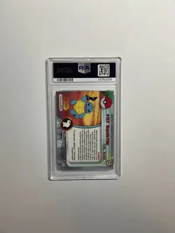2000 Topps Chrome Pokemon Series 1 Squirtle #7 PSA 7 NM - Image 2
