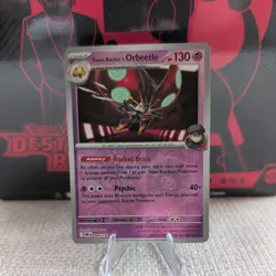 Pokemon TCG: Destined Rivals - Team Rockets Orbeetle - 089/182 (Reverse Holo) - Image 1