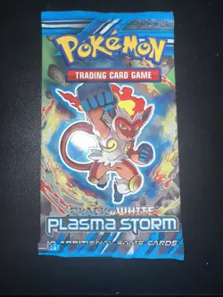 Pokemon TCG - Black & White Plasma Storm Booster Pack - Infernape Factory Sealed - Image 1