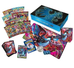 (PRESALE) Pokemon TCG Phantasmal Flames Mega Charizard X EX UPC, Sealed/New - Image 2