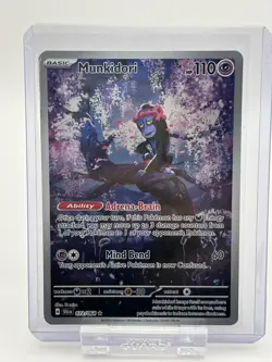Pokemon TCG Munkidori 072/064 SV Shrouded Fable Illustration Rare - Image 1