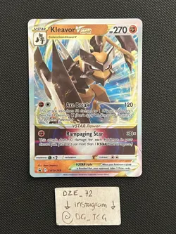 Pokemon - Kleavor VSTAR - SWSH249 - Ultra Rare - SWSH Black Star Promo - M/NM - Image 1