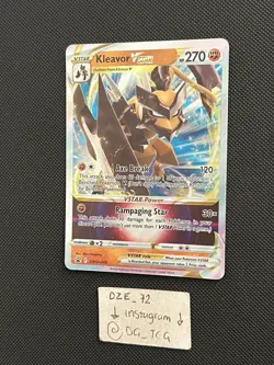 Pokemon - Kleavor VSTAR - SWSH249 - Ultra Rare - SWSH Black Star Promo - M/NM - Image 4