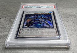 Yugioh Card Gold Pride-Eradicator Secret Rare PSA 10 Gem Mint, LEDE-AE041 2024 - Image 3
