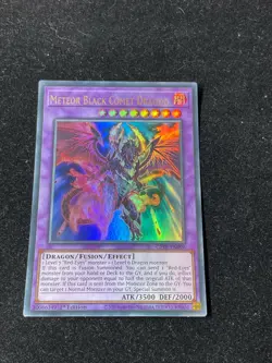 YUGIOH METEOR BLACK COMET DRAGON ULTRA RARE 1ST NEAR MINT GFTP-EN096 - Image 1