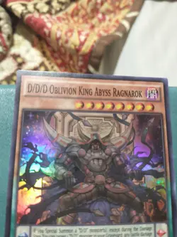 D/D/D Oblivion King Abyss Ragnarok OP04-EN010 Super Rare Unlimited LP Free Ship - Image 2