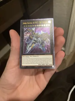 Yu-Gi-Oh Divine Arsenal AA-ZEUS Sky Thunder OP18-EN002 Ultimate Rare Near Mint - Image 2