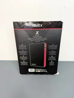 VaultX Premium Exo-Tec Zip Binder - 9 Pocket Holds 360 Trading Card - BLACK - Image 3