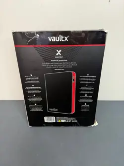 VaultX Premium Exo-Tec Zip Binder - 9 Pocket Holds 360 Trading Card - BLACK - Image 4