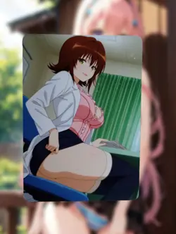 Mikado Ryouko To Love Ru Anime Waifu Sexy Goddess Doujin Hentai Lewd Card - Image 1