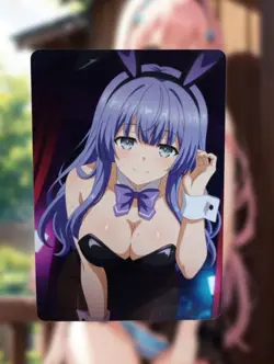 Miku Izayoi Date A Live Anime Waifu Sexy Goddess Doujin Hentai Lewd Card - Image 1