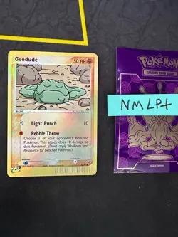 Pokemon Card Geodude 55/97 EX Dragon Reverse Holo 2003 116 💎NM LP+💎 - Image 1