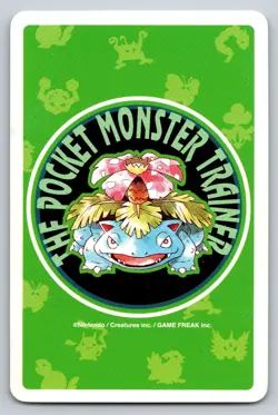 S2572 Squirtle Ace of Hearts Green Venusaur Deck Playing Poker Card Pokemon - Image 2