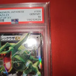 PSA 10 Rayquaza EX Holo 104/171 The Best of XY 2017 Japanese Pokemon Card - Image 3