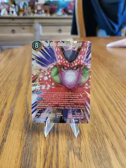 Dragon Ball Super Card Game Cell Max Return of Despair SPR Foil Card BT22-027 - Image 1