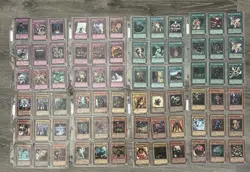 144 Konami Yu-Gu-Oh! Trading Card Game Includes 1st Editions In Card Protectors - Image 1