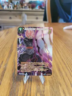 Dragon Ball Super Card Game Realm of the Gods Black Kamehameha SPR Foil Card - Image 1