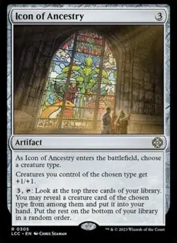 Icon of Ancestry - 305 - NM - Commander: The Lost Caverns of Ixalan - MTG - Image 1