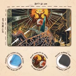 Demonic Tutor (Stitched) - MTG Playmat by Anato Finnstark - Compatible with Magi - Image 4