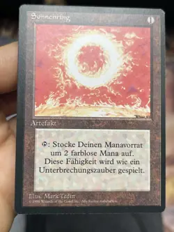 German FBB • Sol Ring • Unplayed / Mostly Clean • Mtg (2012) - Image 1